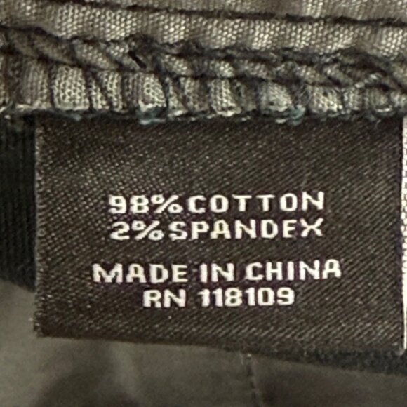 Hallstatt Men's Stretch Standard Fit Tapered Black Chino Pants Size 32x32 NWT - Picture 5 of 9